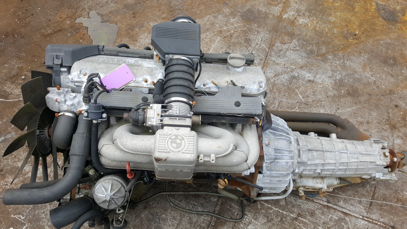 bmw e32 7 serie 3 5 liter motor met automaatbak